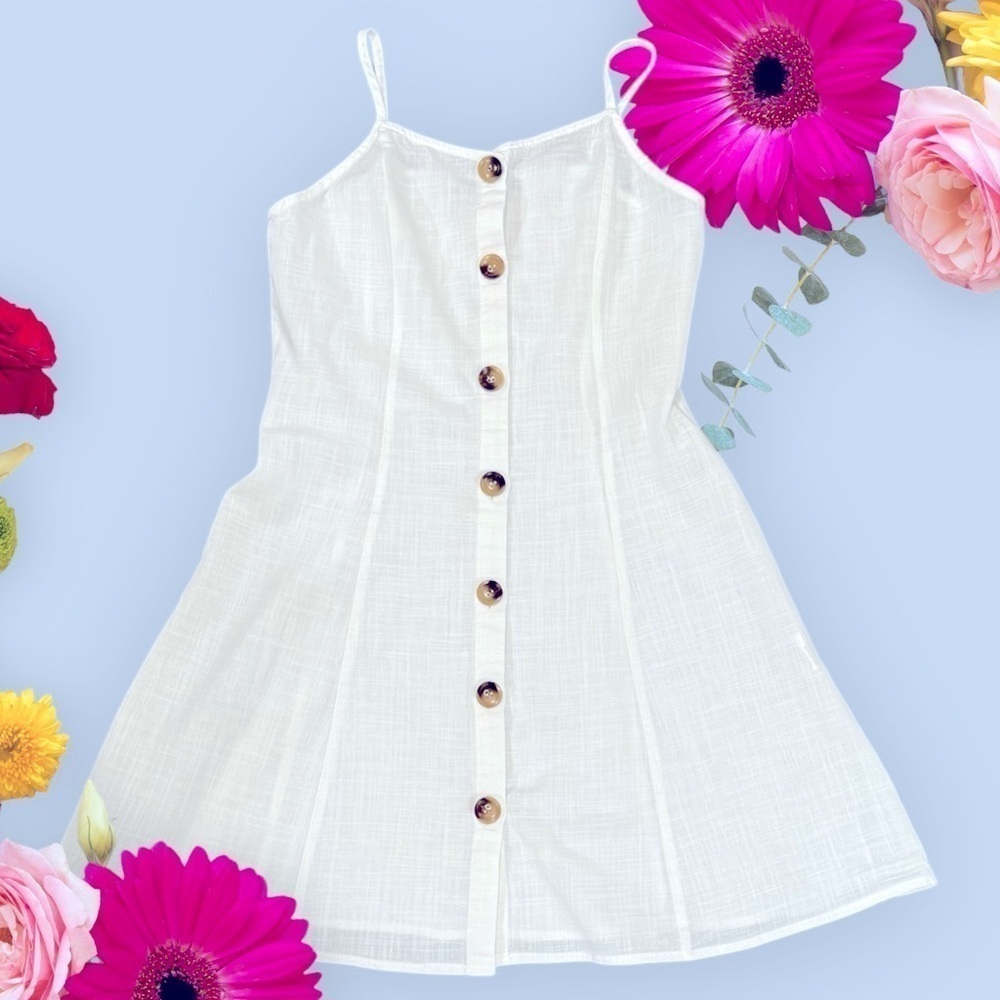 SHEIN | White Cotton Sundress